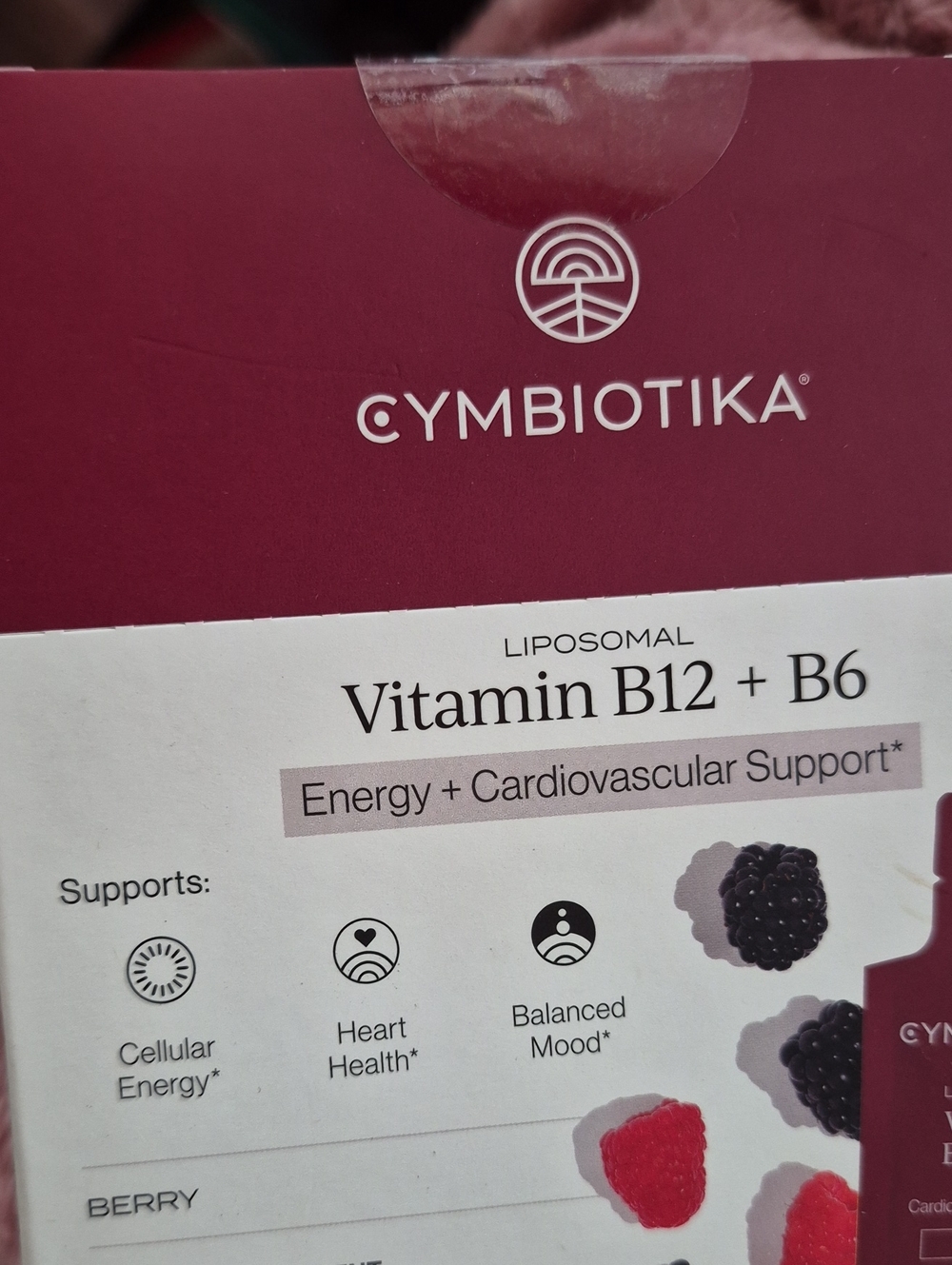 Liposomal Vitamin B12 + B6 Cymbotika